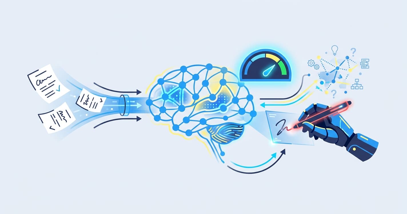 Stylized illustration for blog: AI Grading Analytics: What Student Data Reveals About Learning Gaps