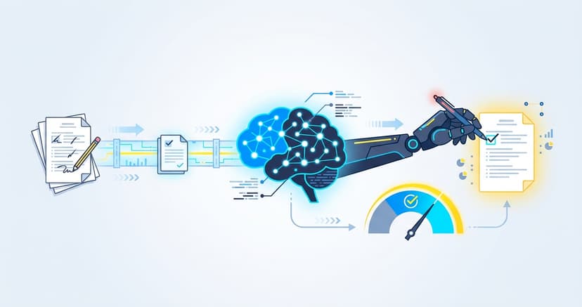 Stylized illustration for blog: How a CBSE Coaching Network Proved AI Grading Handles Every Problem OSM 2026 Has Exposed